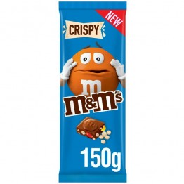 M&M’s šokoladas su traškiais ryžiais 150 g